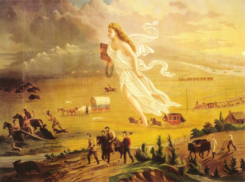 Manifest Destiny painting