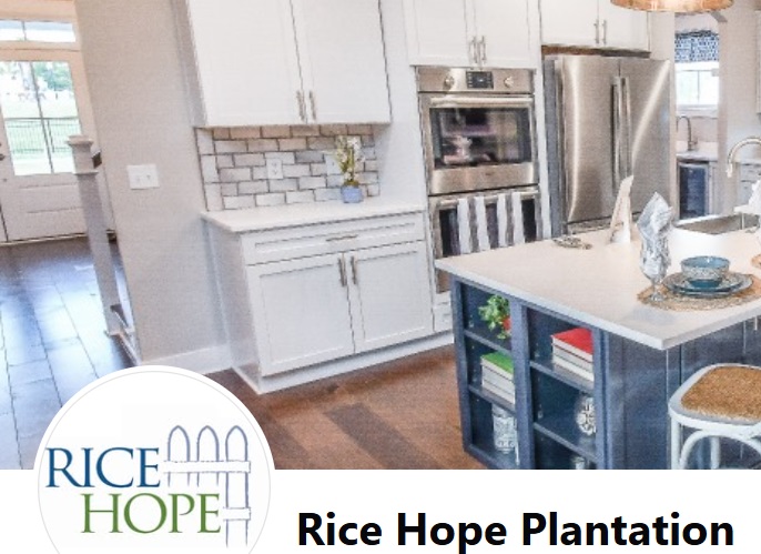 The Facebook page for the Rice Hope Plantation housing development.